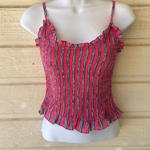 Wild Honey size small spaghetti strap tank top